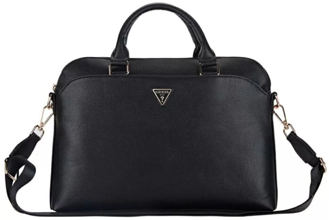 Guess PU Grained Triangle Logo Computer