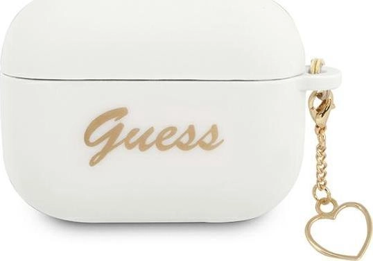 Guess GUAPLSCHSH AirPods Pro cover biały/white