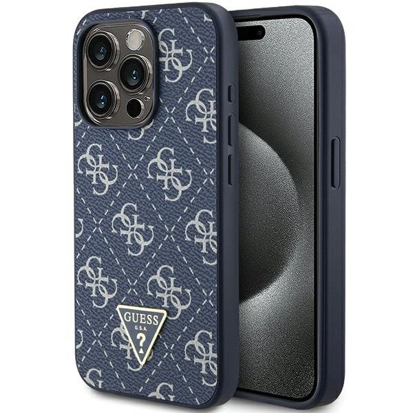 Guess 4G Triangle Metal Logo case