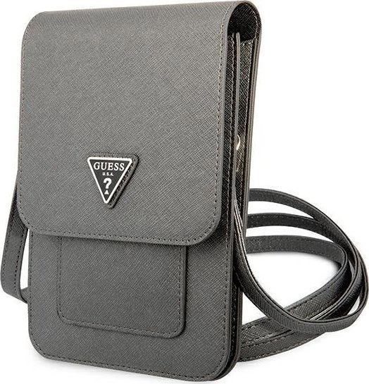 Guess Handbag GUWBSATMGR gray / gray