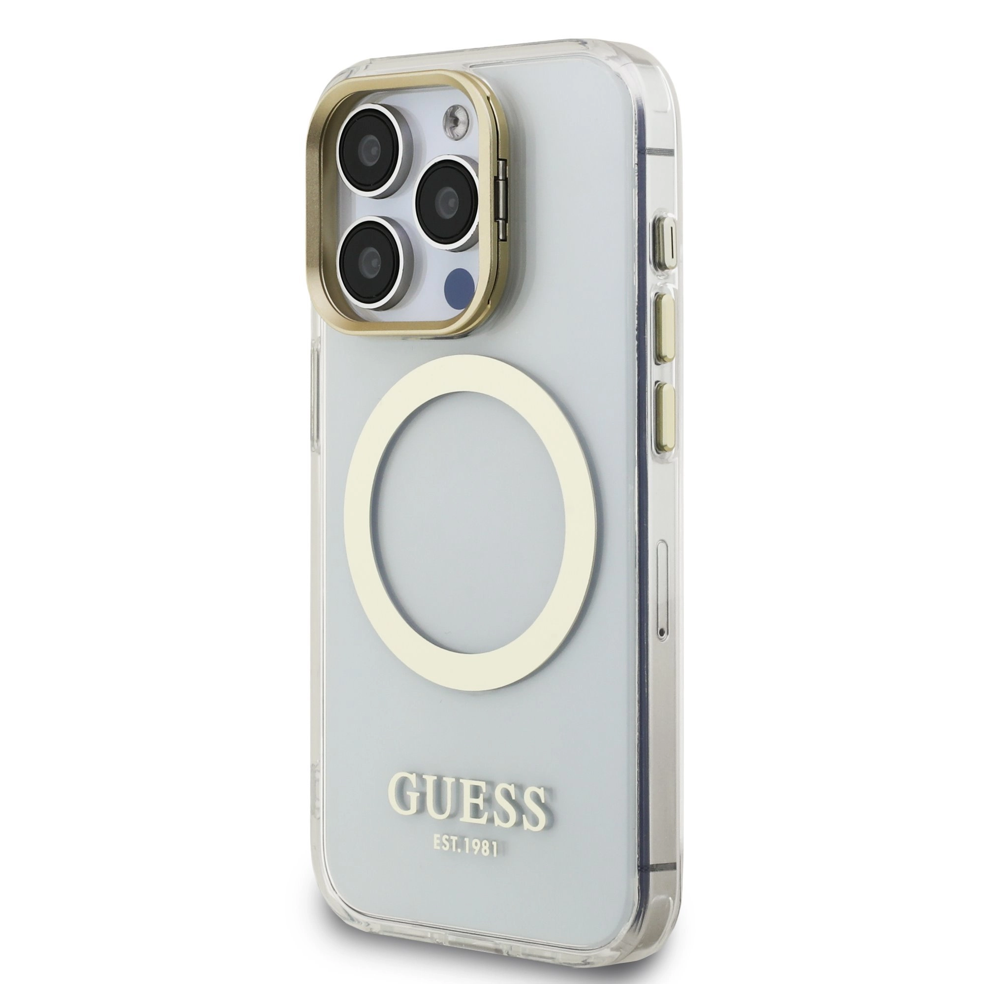 Guess IML Gold Outline Stand Camera