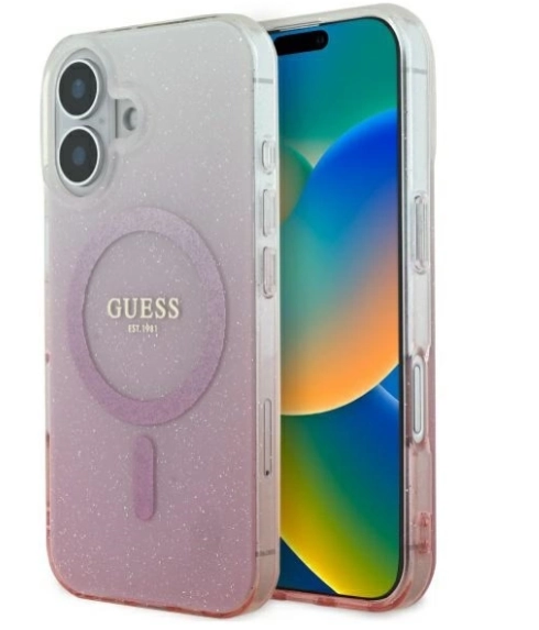 Guess IML Glitter Gradient MagSafe Apple