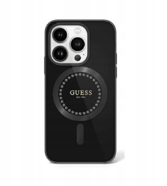 Guess IML Rhinestones MagSafe Case for