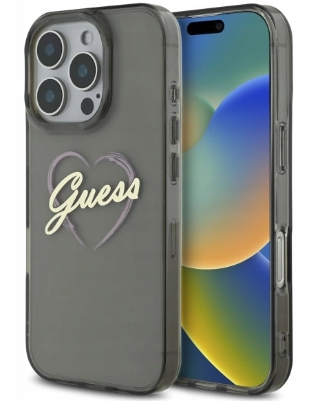 Guess IML Heart Apple iPhone 16