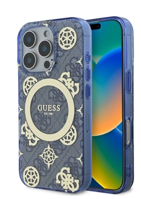 Guess IML Peony On 4G Background