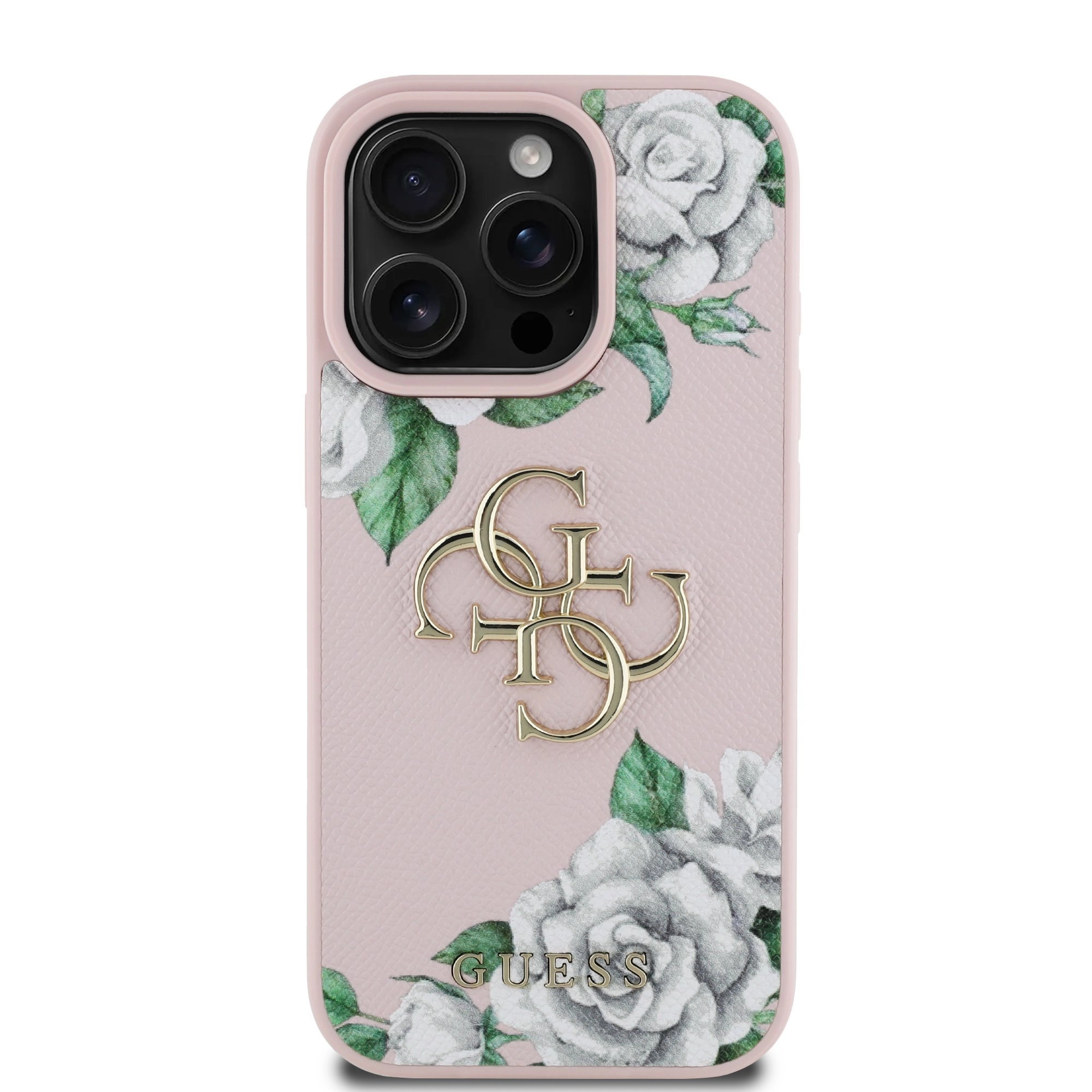 Guess PU Grained Roses 4G Metal