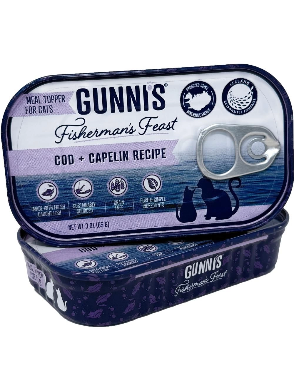 Gunnis - Toppers Cod Capelin Cat