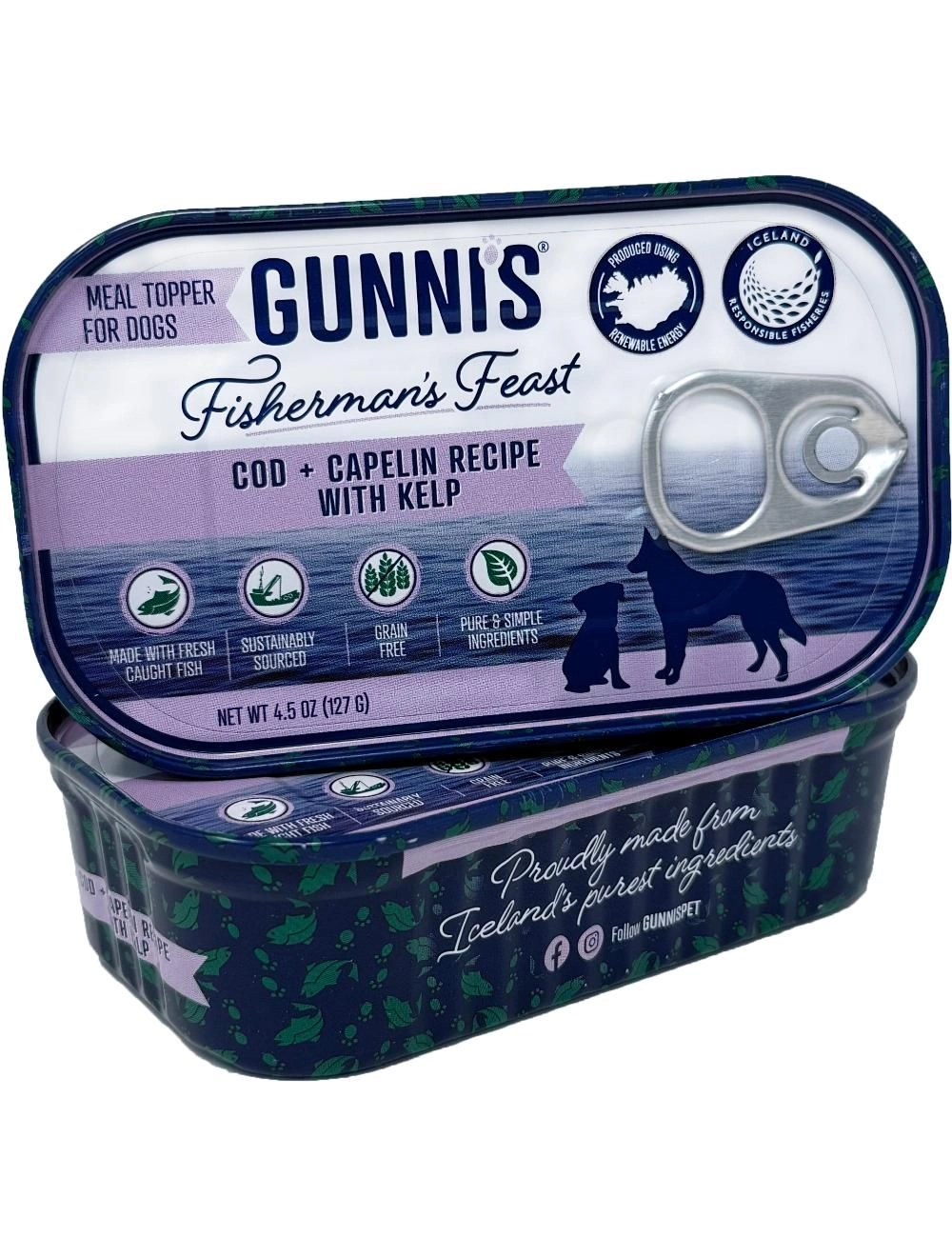 Gunnis - Toppers Cod  Capelin with