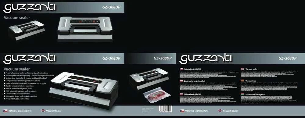Vakuumavimo aparatas Guzzanti GZ 308DP GZ308DP