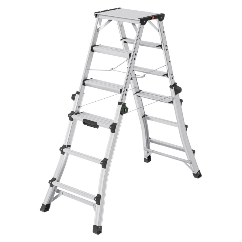 Telescopic ladder Master DTL100 / aluminum