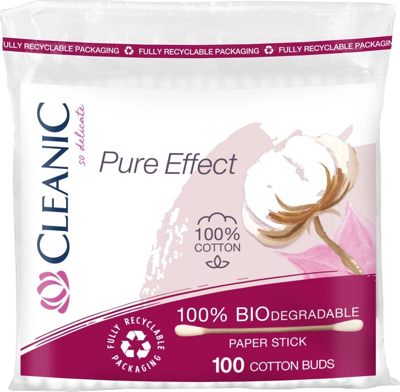 HARPER Cleanic Pure Effect cotton buds