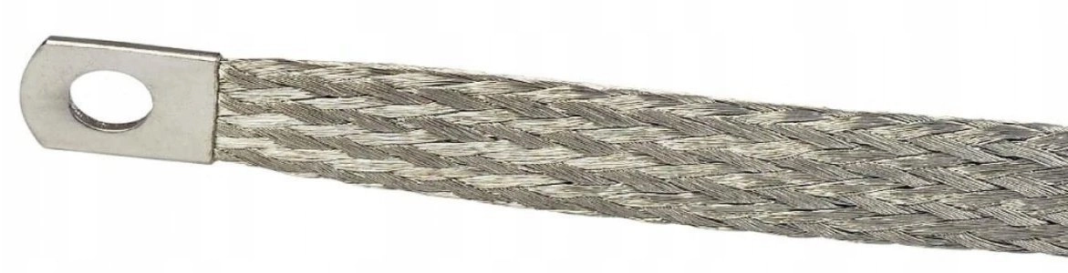 Grounding braid 6mm2 150mm  pressed on
