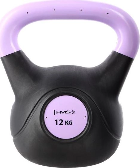 Kettlebell HMS KPC12 bitumiczny 12 kg