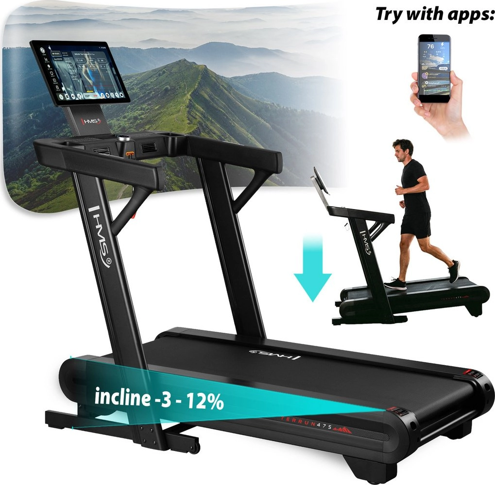 HMS treadmill TERRUN475 HOME TREADMILL WITH