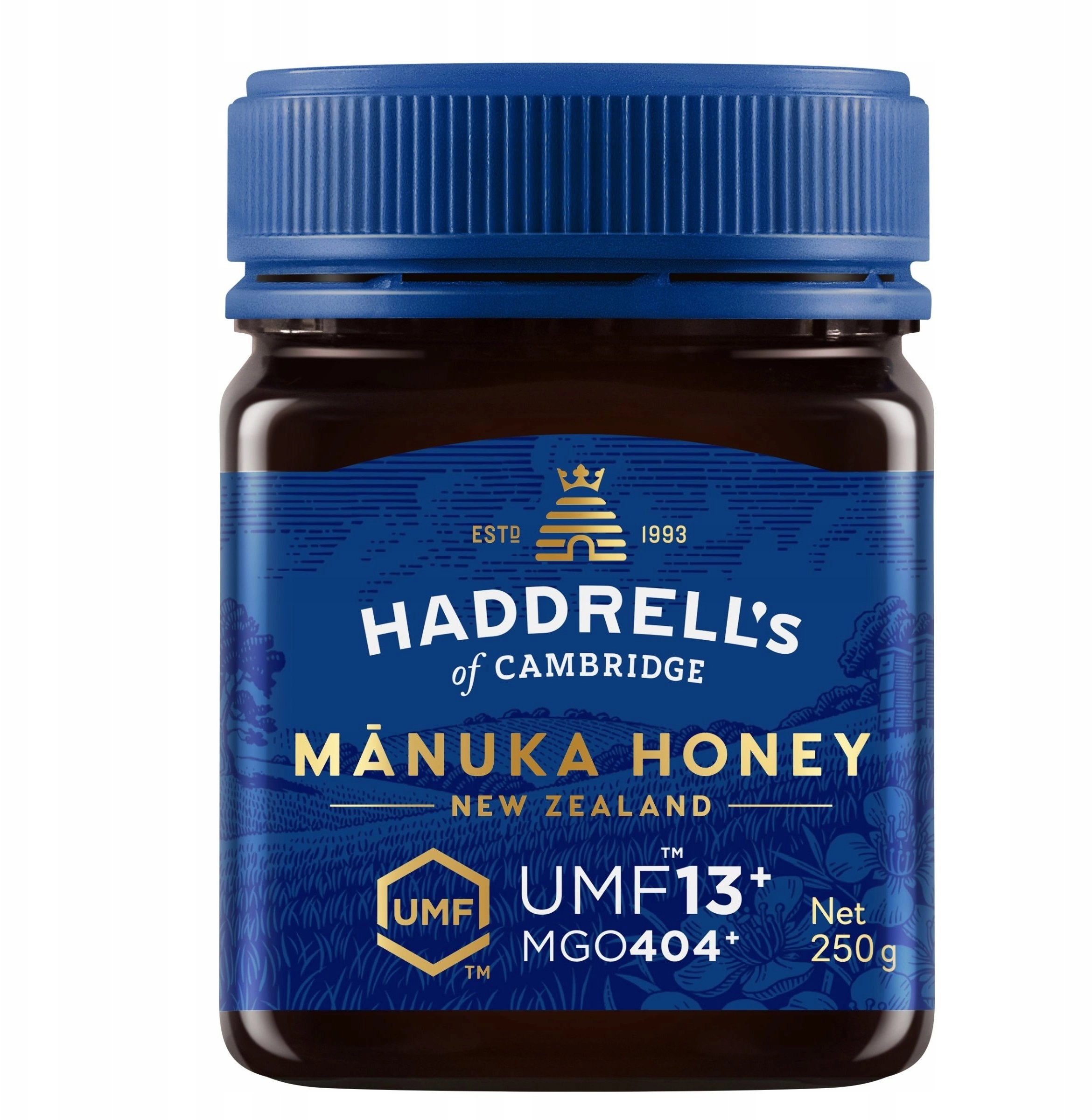 HADDRELL````S_Manuka honey UMF13 MGO404 250g 9421018748004