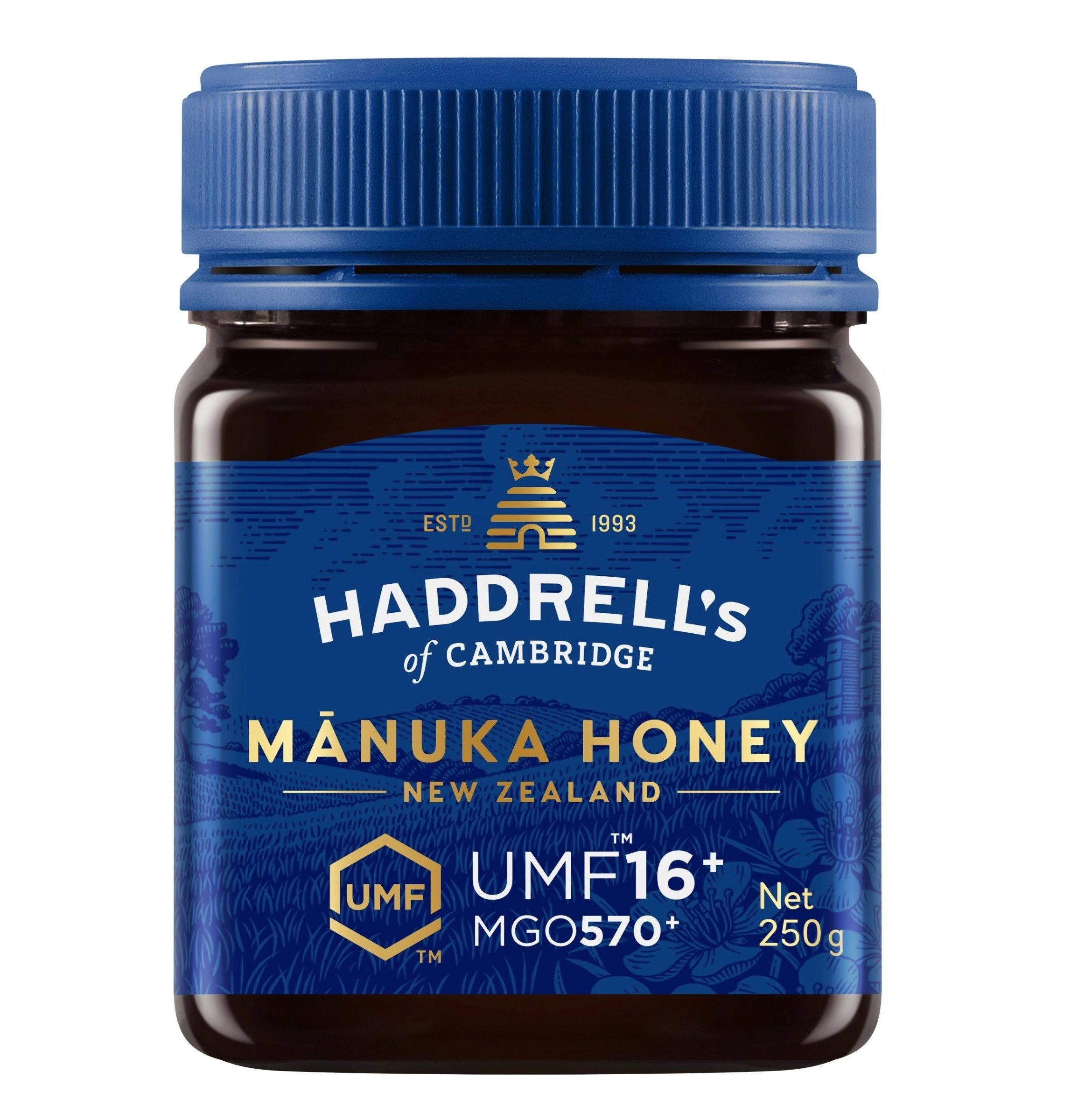 HADDRELL````S_Manuka honey UMF16 MGO570 250g 9421018749001