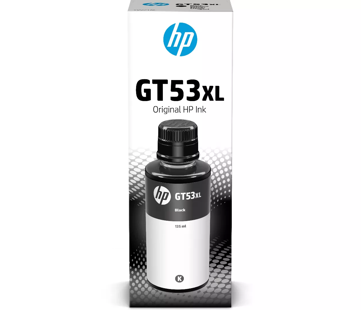 HP GT53 135ml Black Original Ink