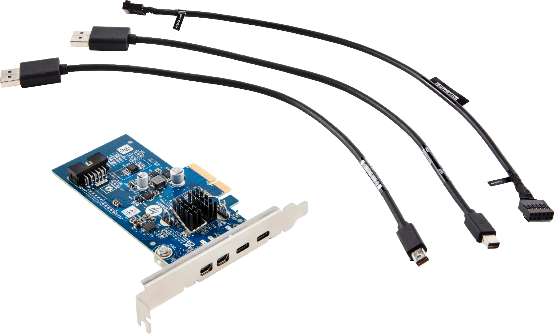 HP Crd Dual TBT4 PCIe x4