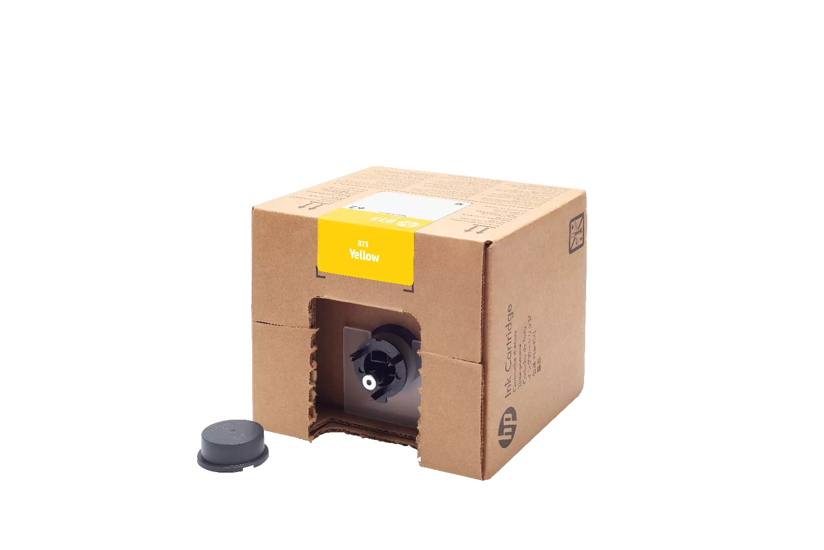 HP 873 3-liter Yellow Latex Ink
