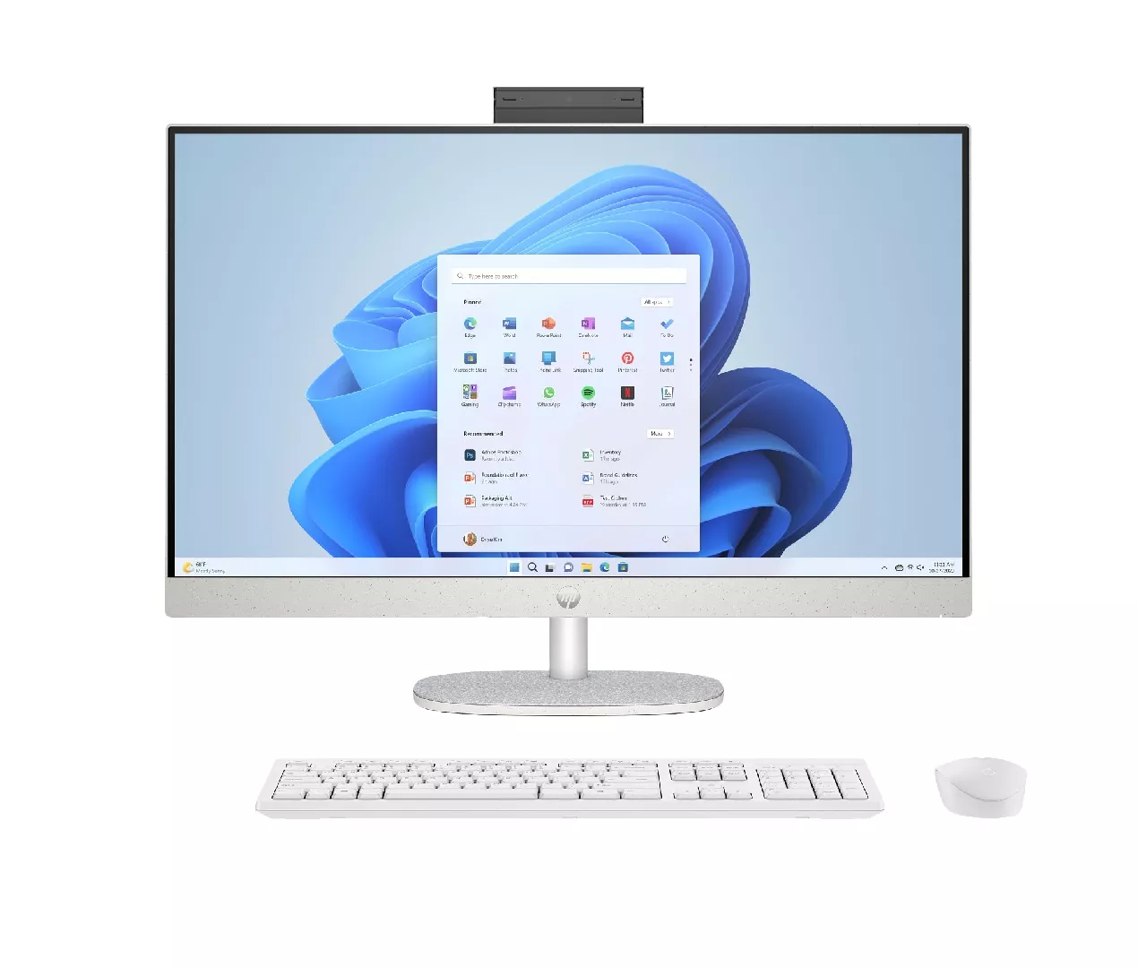 HP All-in-One 27-cr0001no PC AMD Ryzen™