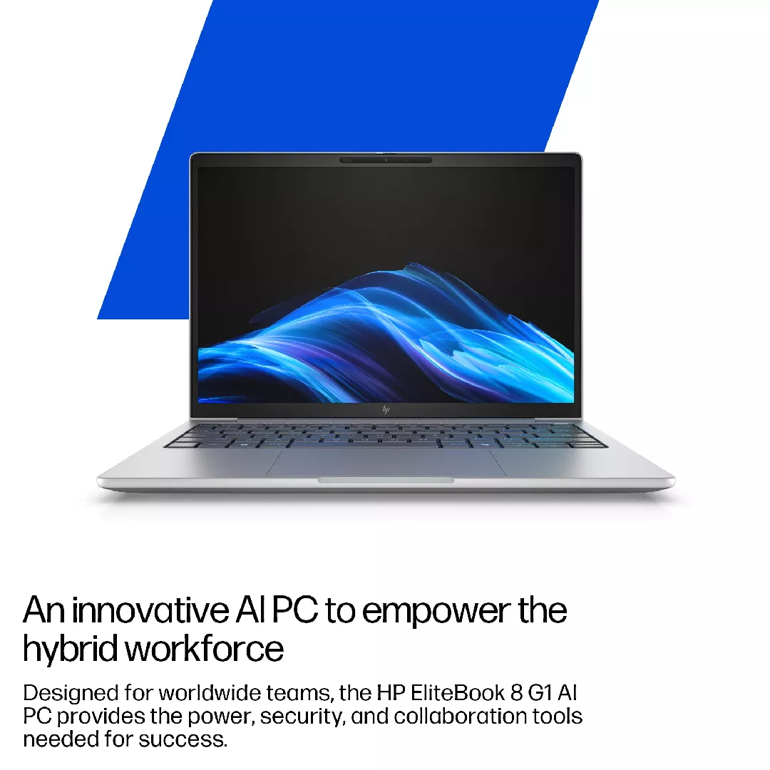 HP EliteBook 8 G1a 13 collu piezīmjdators Copilot+ PC klēpjdators 1 TB SSD Windows 11 Pro