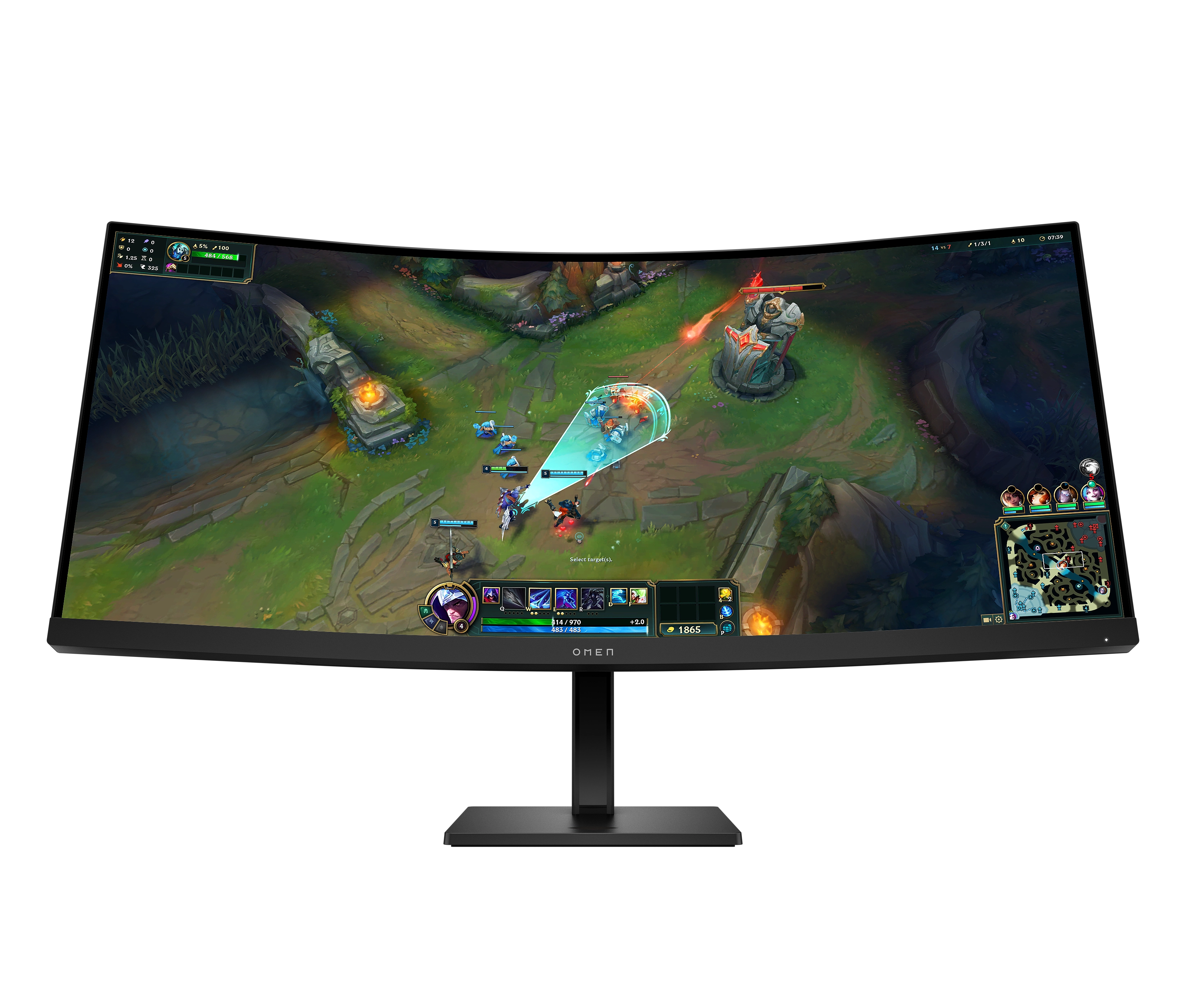 HP LCD OMEN 34c G2 curved