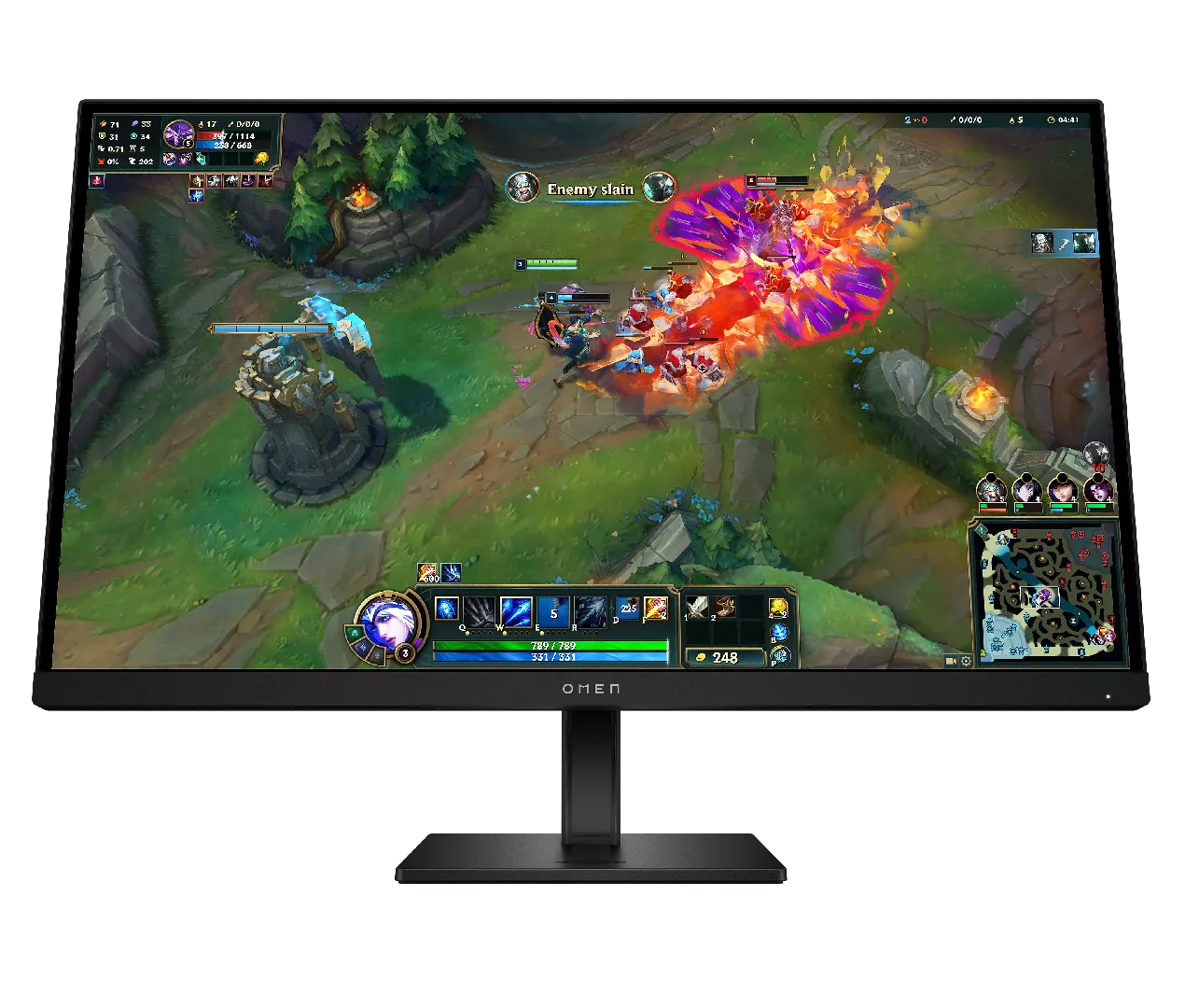 HP OMEN STORE 3PL monitori 68,6 cm (27") 2560 x 1440 pikseļi Quad HD LCD Melns