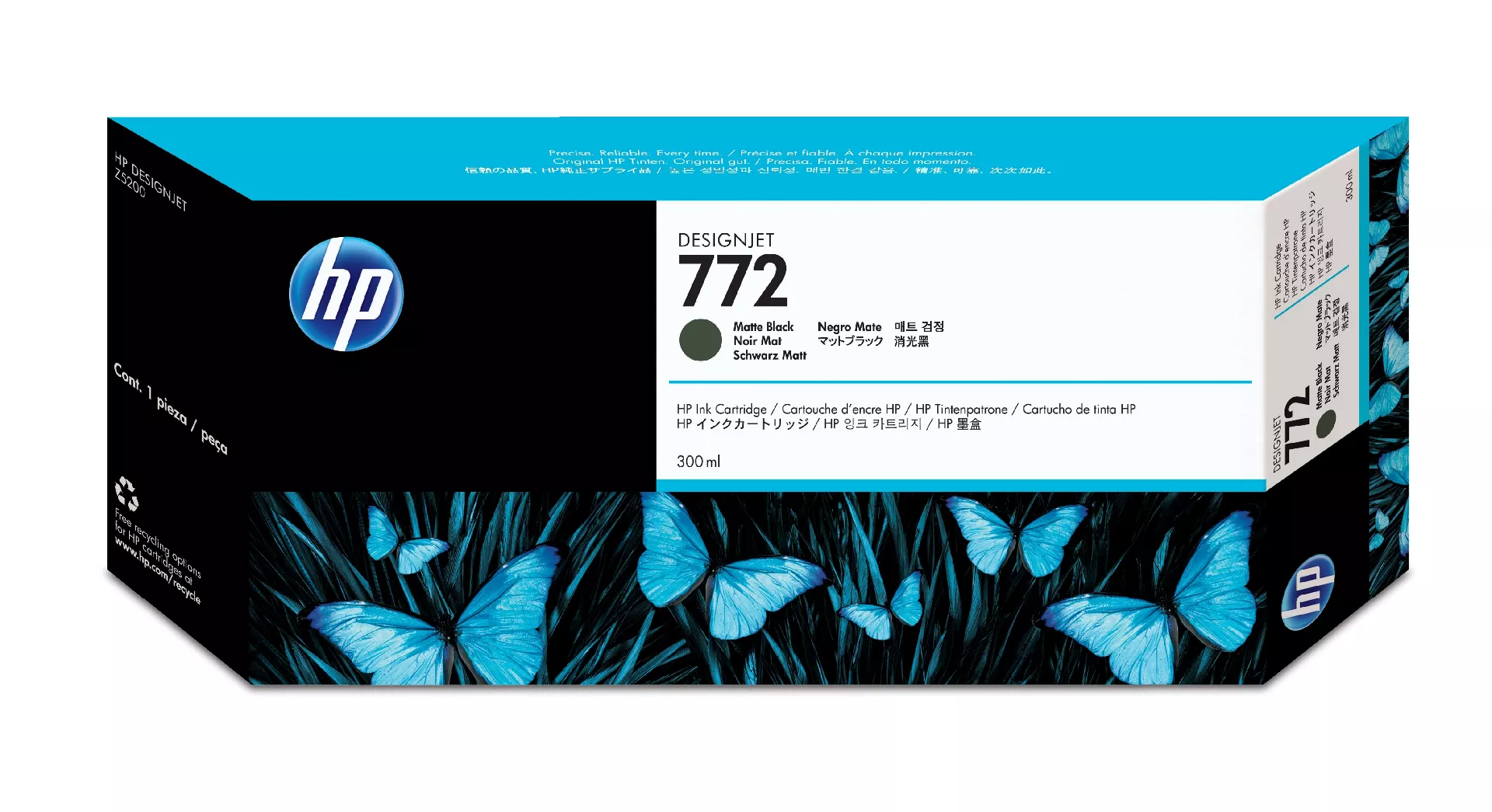 HP 772 300-ml Matte Black DesignJet