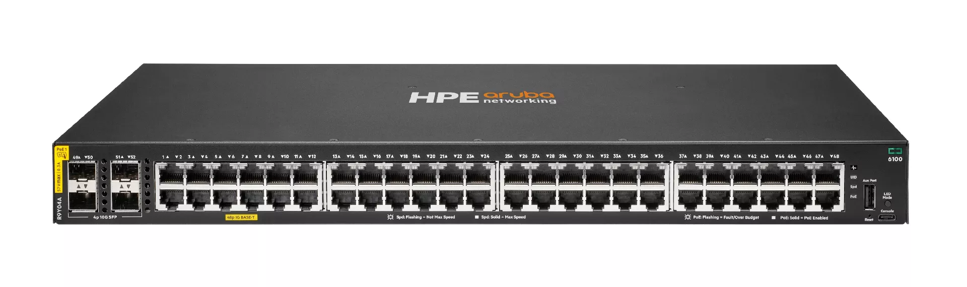 HPE Aruba Networking CX 6100 48G