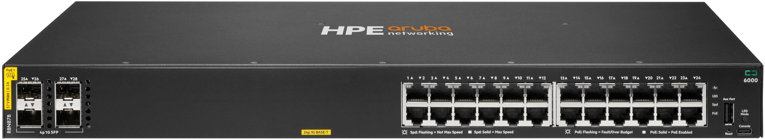 HPE Networking Cx 6000 24p 10M/100M/1G