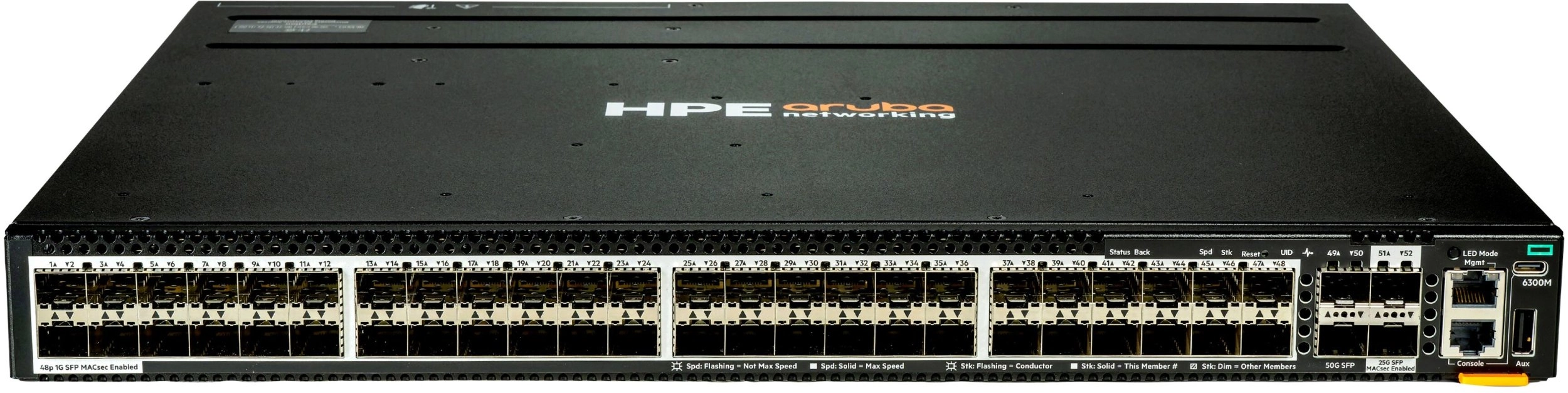 HPE Aruba Networking CX 6300M 48p