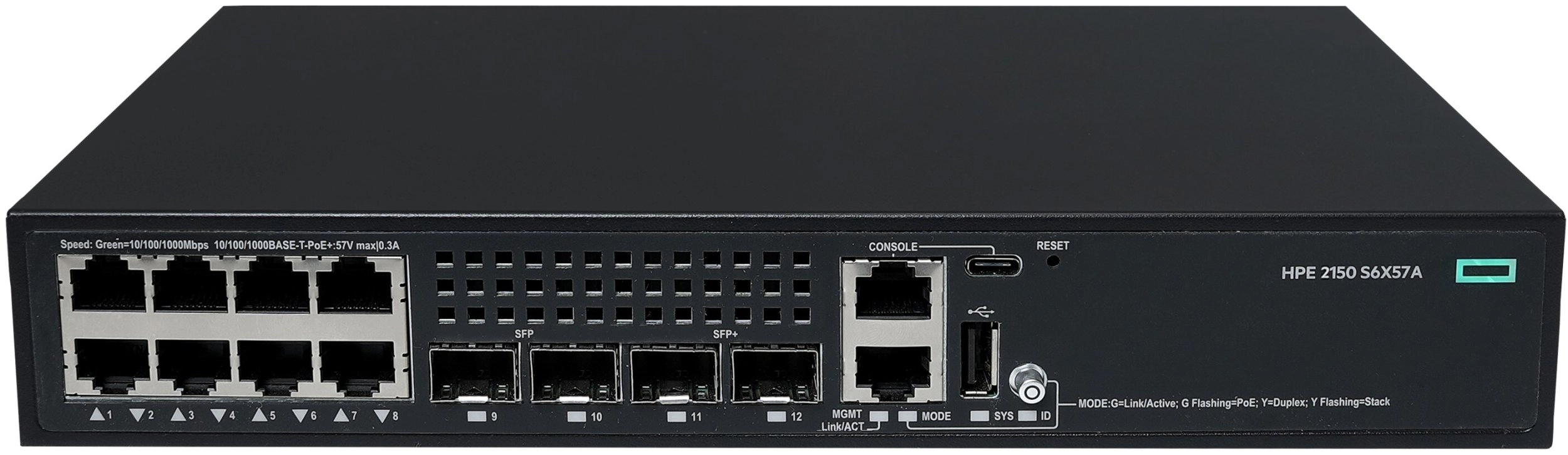 HPE Networking Comware 2150 8p 10M/100M/1G