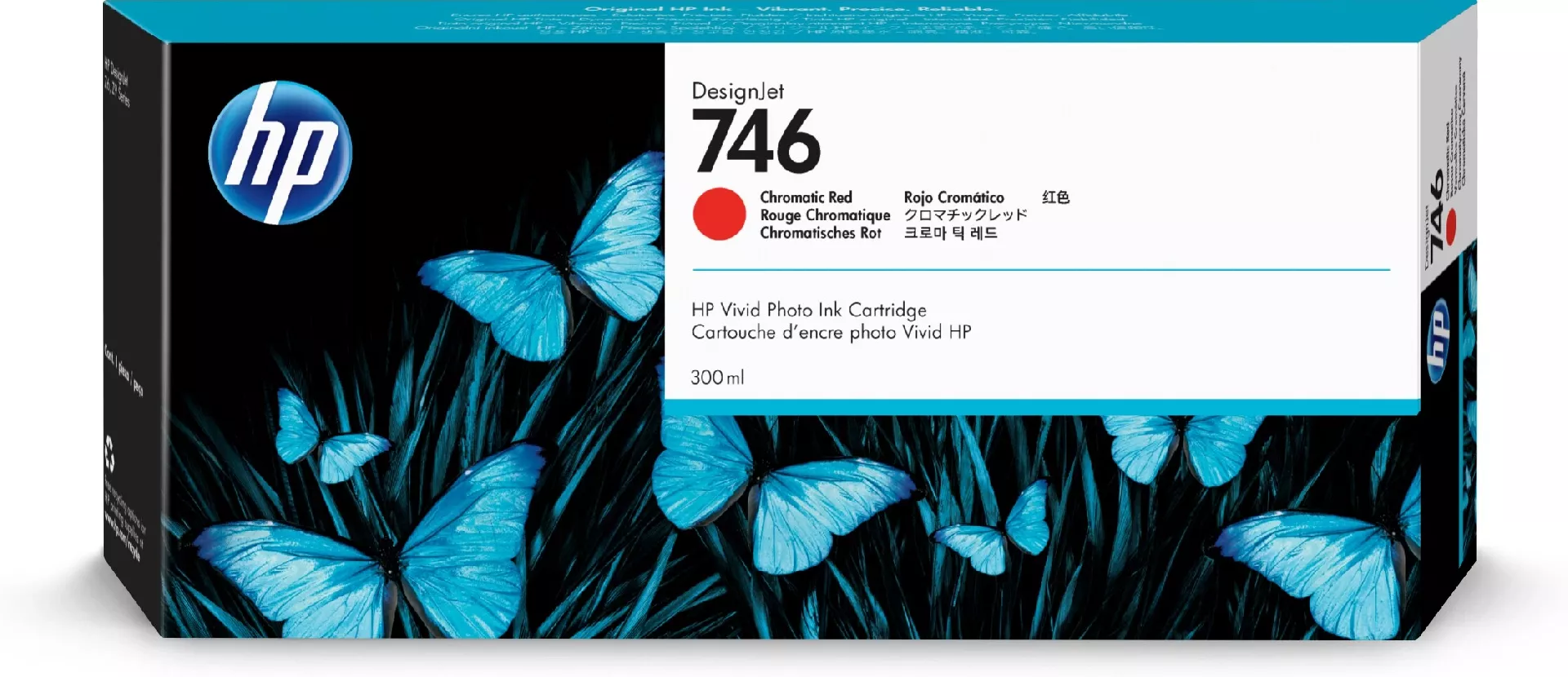 HP 746 300-ml Chromatic Red DesignJet