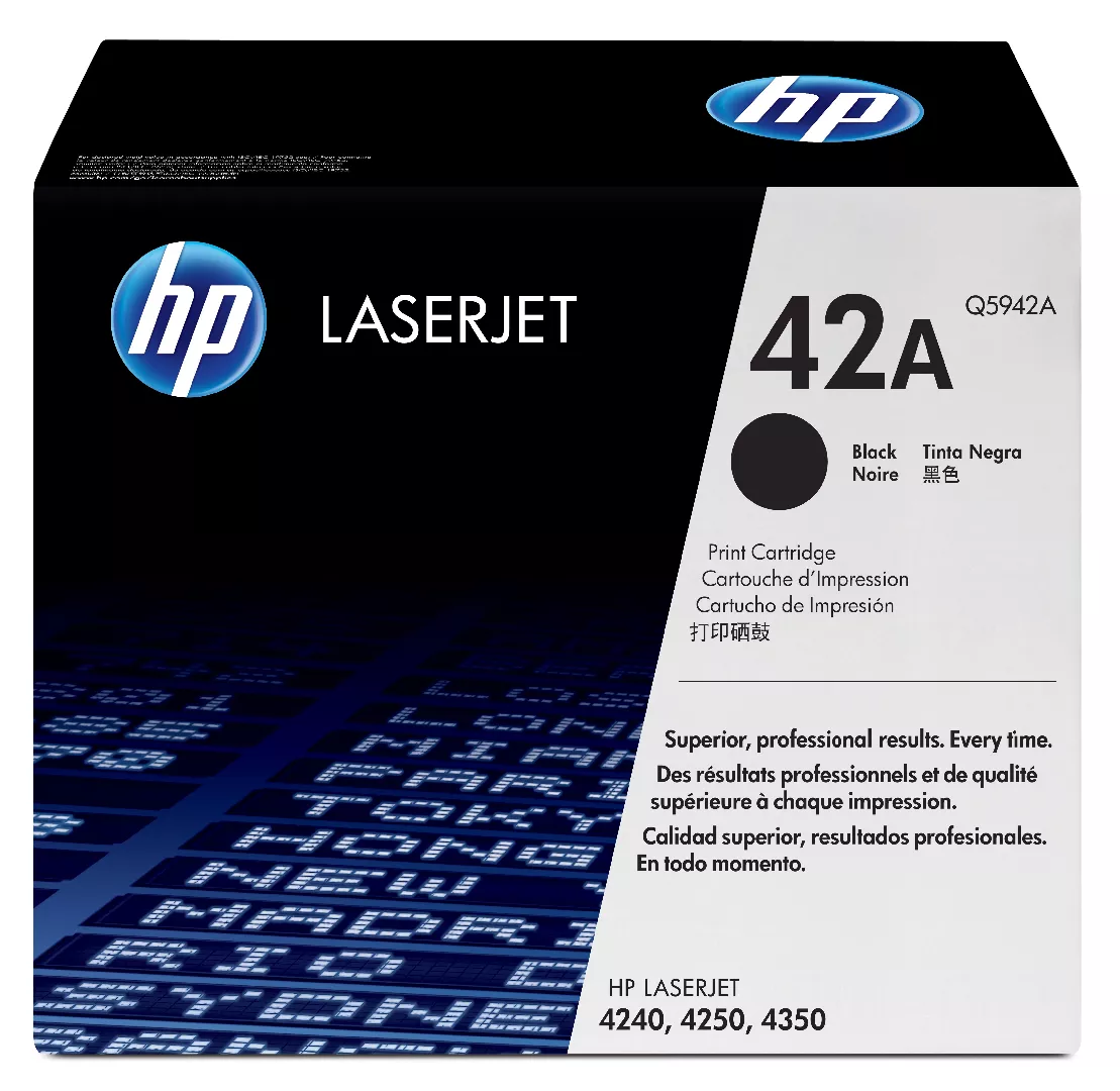 HP 42X 2-pack High Yield Black
