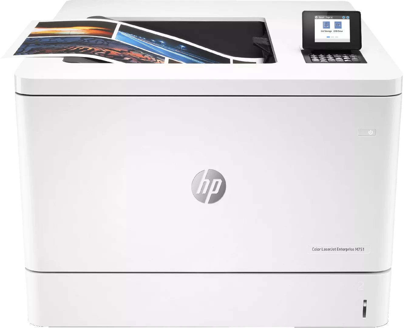 L HP Color LaserJet Enterprise M751dn - Printeris - Lāzera/LED druka