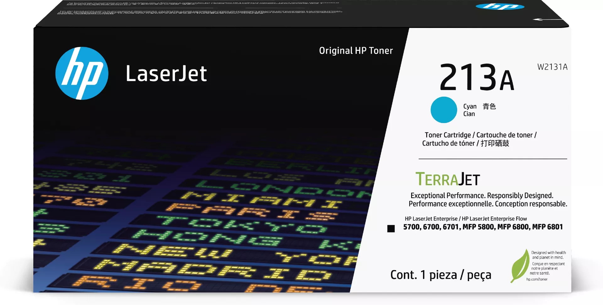 HP 213A Cyan Original LaserJet Toner