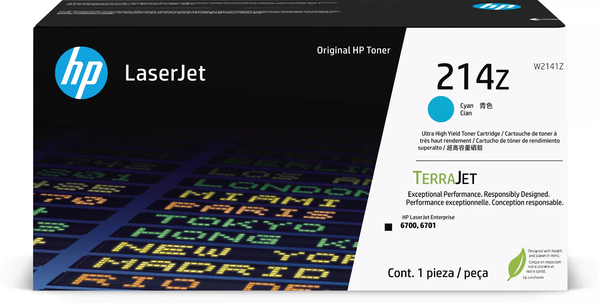 HP 214Z Ultra High Yield Cyan