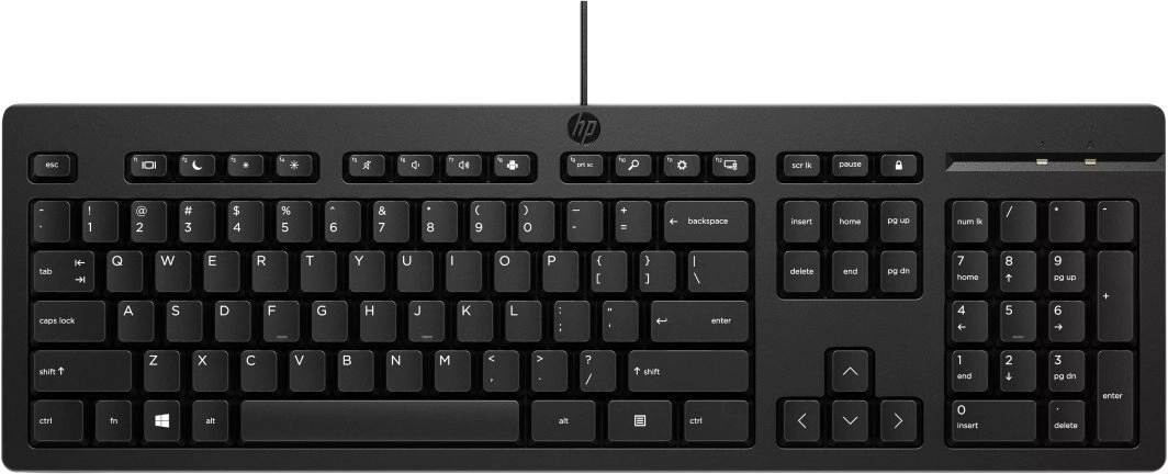 Klawiatura HP 125 vadu tastatūra dāņu valodā