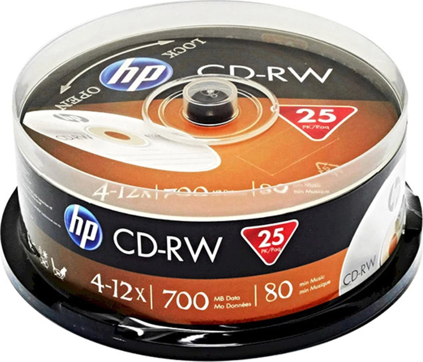 HP HP CD-RW  CWE00019-3  69313  25-pack