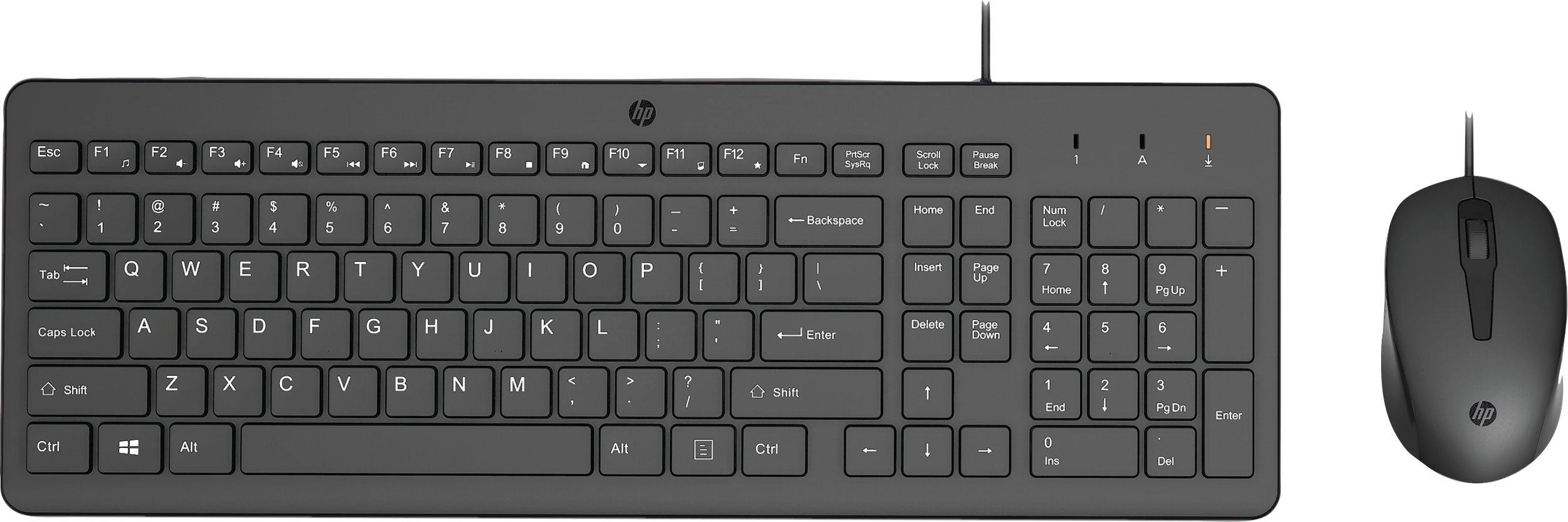 Klawiatura + mysz HP 150 Wired Mouse and Keyboar