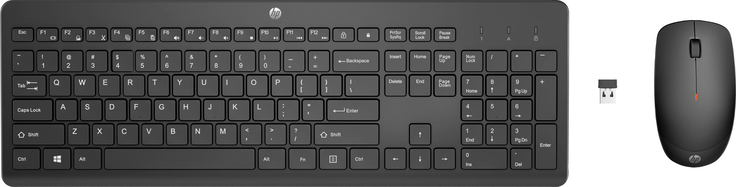 Klawiatura + mysz HP Wireless Keyboard Mouse DEN