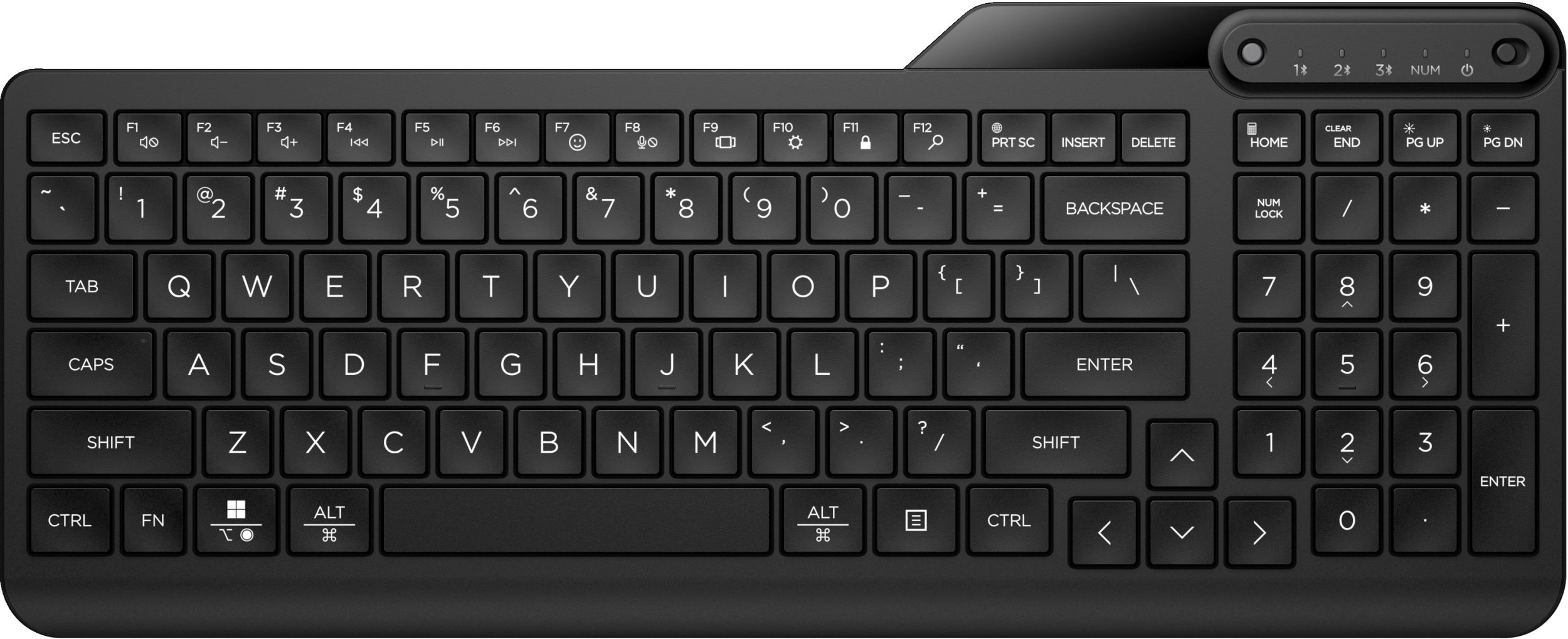 HP 460 Multi-Device Keyboard - BT US/SK Keyboard
