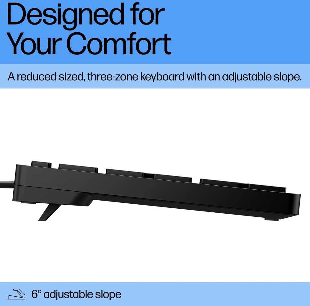 HP Wired Desktop 320K Keyboard 9SR37UT#ABB