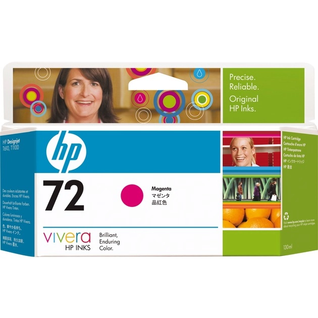 HP 72 Magenta Tintenpatrone 130ml 1347855