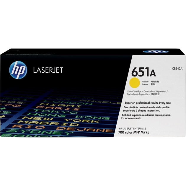 HP 651A Yellow Original LaserJet Toner