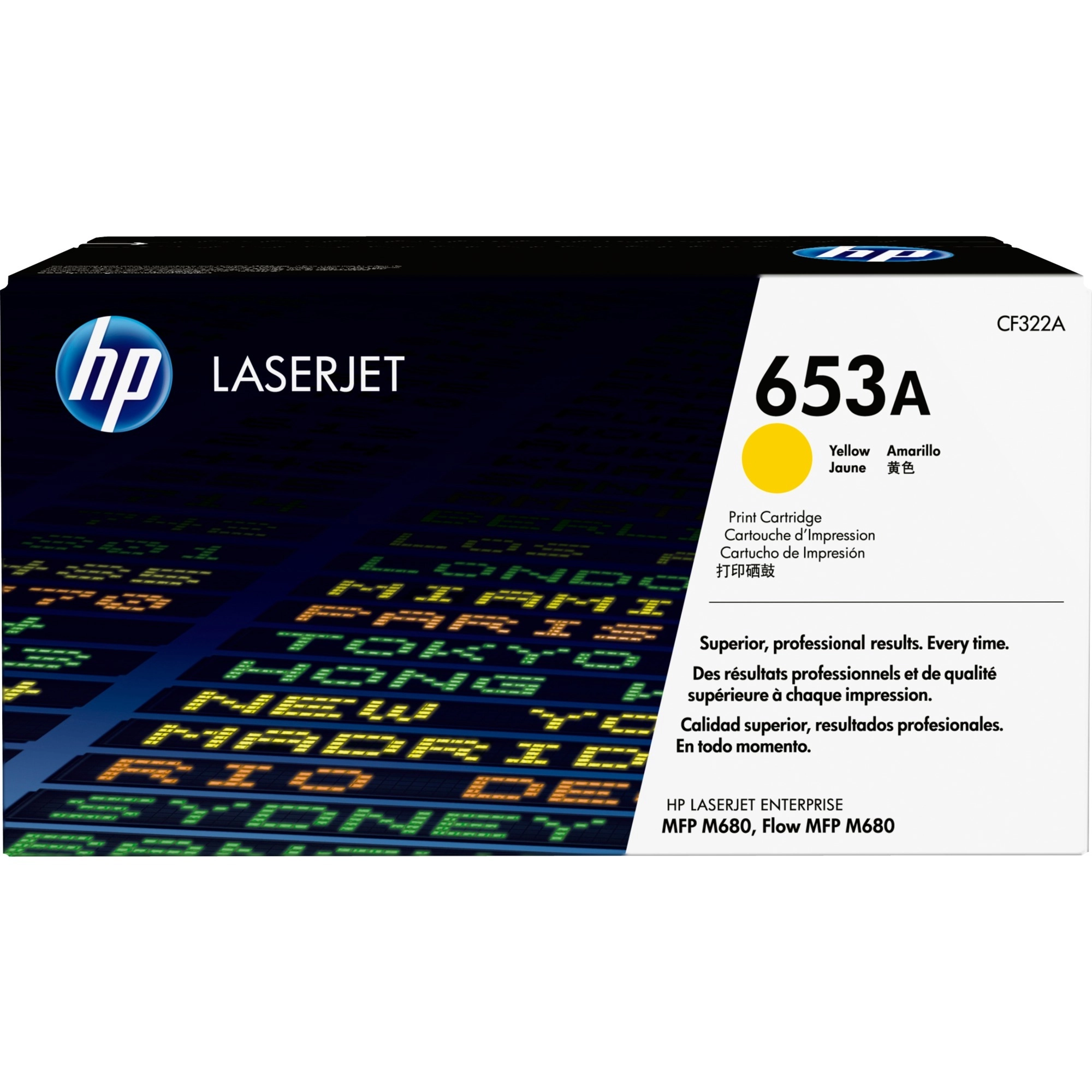 HP 653A Yellow Original LaserJet Toner