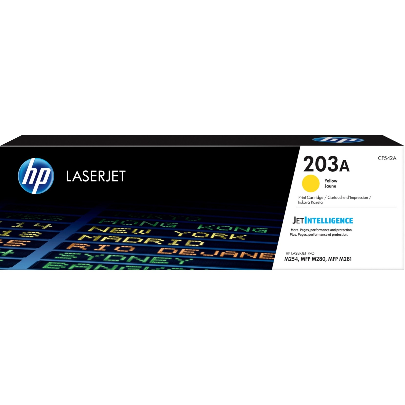 HP 203A Gelb LaserJet Tonerpatrone 2898059