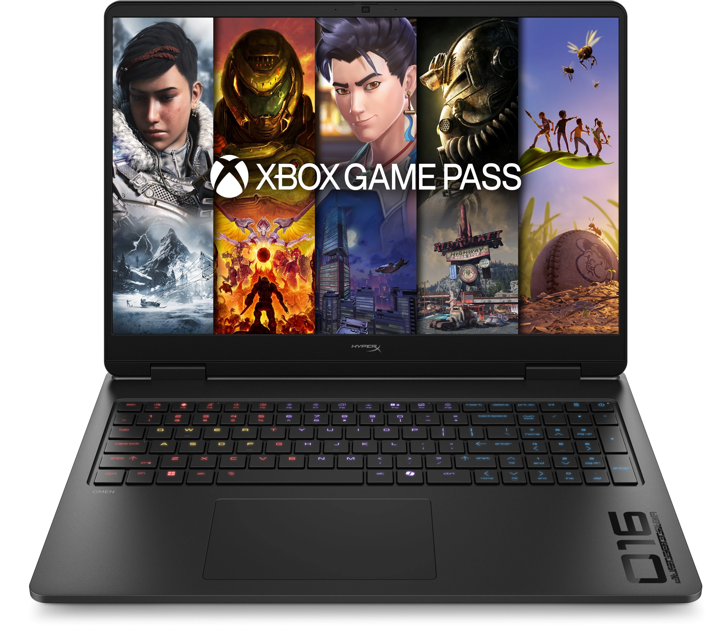 HP HyperX OMEN 16 inch Gaming Laptop PC 16-am2022nwx Intel® Core™ i7 i7-14650HX 40,6 cm (16") 2.5K 16 GB DDR5-SDRAM NVIDIA GeForce RTX 5060 Wi-Fi 7 (802.11be) Windows 11 Home Czarny