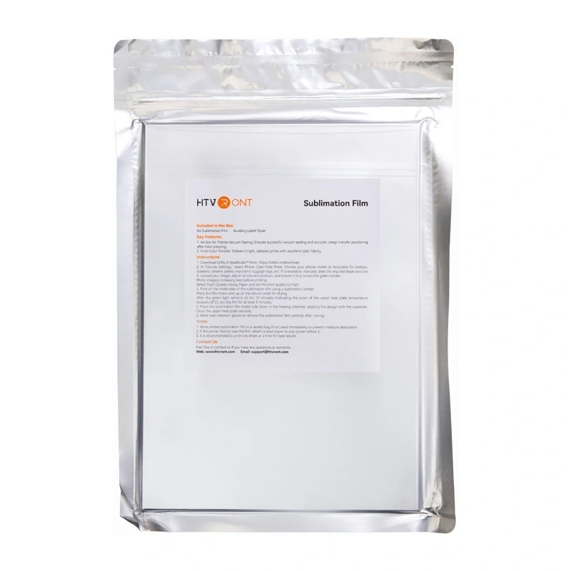 HTVRONT A4 Sublimation Film 21 x