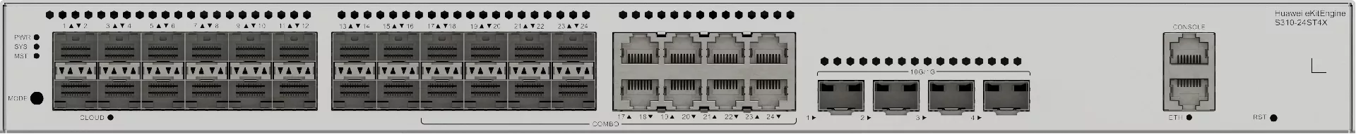 HUAWEI eKit S310 Series S310-24ST4X Managed